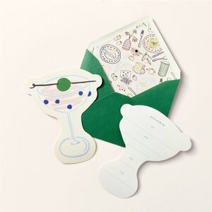 Kate Spade x Target Martini Glass Party Invitations